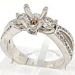 18 Karat White Gold Ring 7.86gr