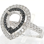 18 Karat White Gold Ring 4.47gr