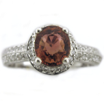 14 Karat White Gold Ring 1.84 carats