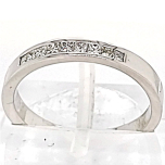 14 Karat White Gold Band 2.82gr