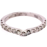 Matching Band: 14 Karat White Gold Matching Band 2.4gr