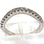 14 Karat White Gold Matching Band 2.3gr