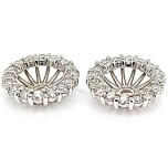 14 Karat White Gold Pair Earring Jackets 1.2gr