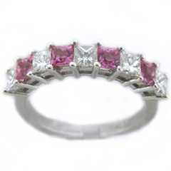 14 Karat White Gold Ring 1.70 carats