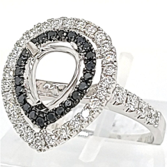 18 Karat White Gold Ring 4.47gr