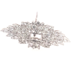 14 Karat White Gold Ring 7.4gr 