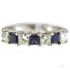 14 Karat White Gold Ring 1.44 carats